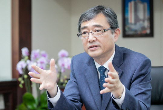 유지상 광운대학교 총장 D사이언스 인터뷰. 이슬기기자 9904sul@